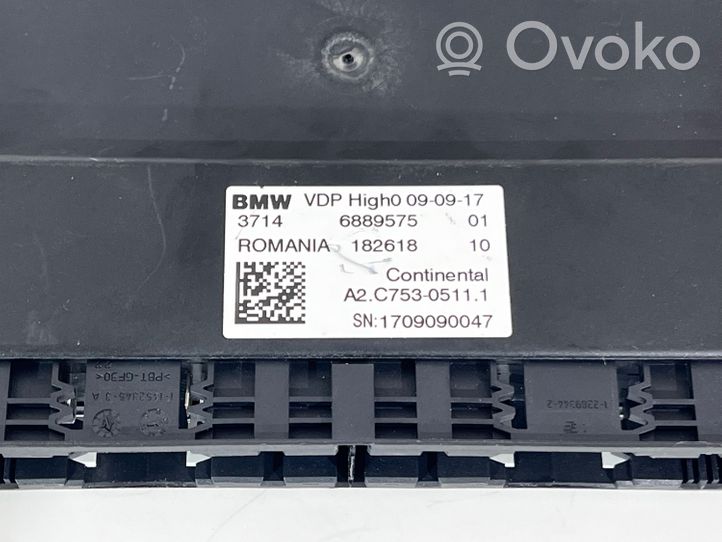 BMW 5 G30 G31 Sterownik / Moduł zawieszenia pneumatycznego 6889575