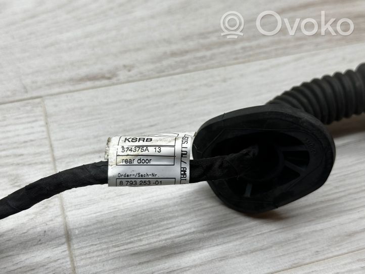 BMW X3 G01 Aizmugurējo durvju vadu instalācija 8793253