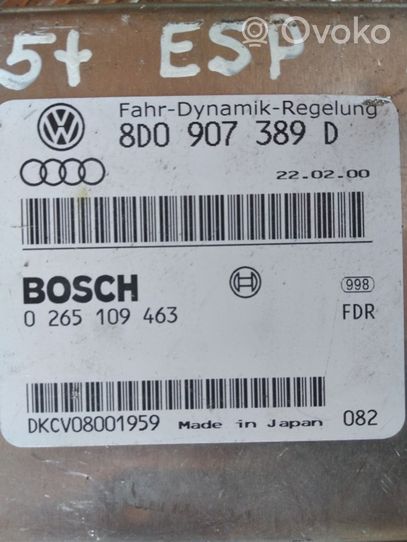 Volkswagen PASSAT B5.5 ESP (stabilumo sistemos) valdymo blokas 0265109463