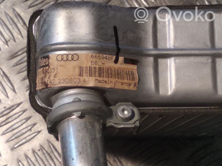 Audi A4 S4 B6 8E 8H Pečiuko radiatorius 665948F