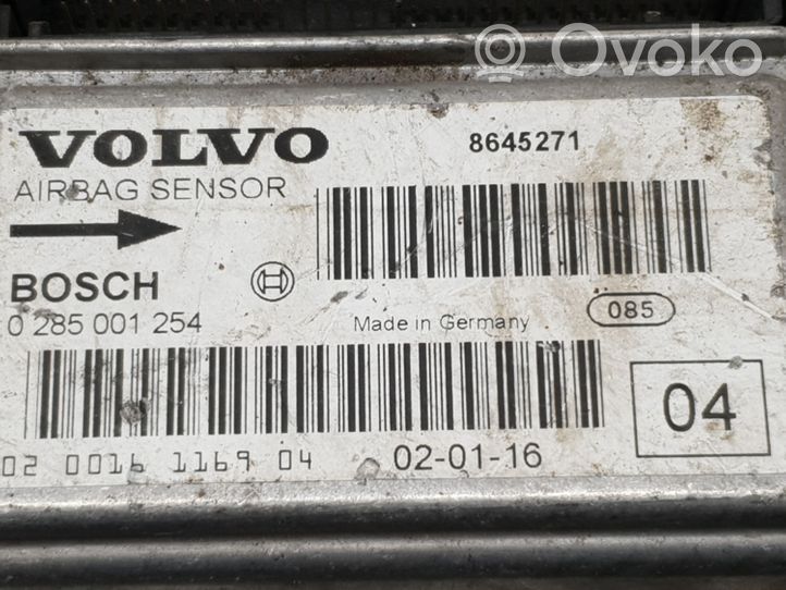 Volvo V70 Module de contrôle airbag 0285001254