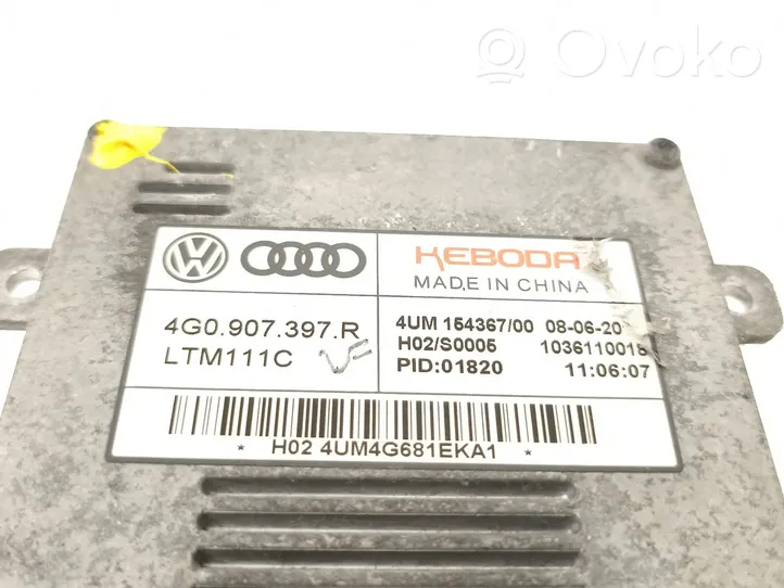 Audi A1 Xenon control unit/module 4G0907397R