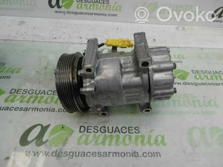 Citroen C2 Ilmastointilaitteen kompressorin pumppu (A/C) 9646273380