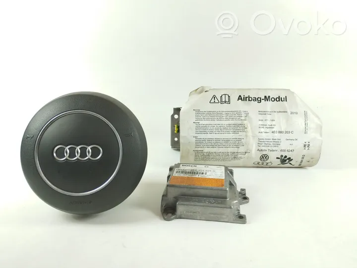Audi A8 S8 D3 4E Set di airbag 4E0880201