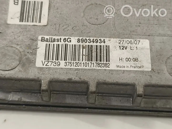 Citroen C4 Aircross Ksenona vadības bloks 89034934