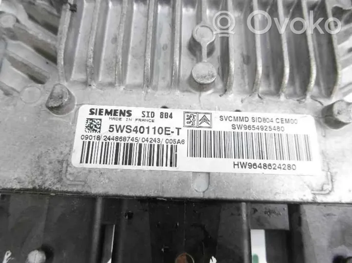 Citroen C3 Pluriel Calculateur moteur ECU 9654925480
