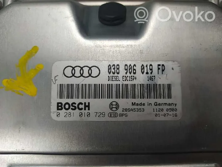 Audi A4 Allroad Sterownik / Moduł ECU 038906019FP