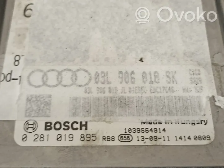 Audi A4 Allroad Sterownik / Moduł ECU 03L906018SK