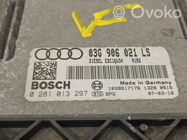 Audi A3 S3 8P Centralina/modulo del motore 03G906021LS