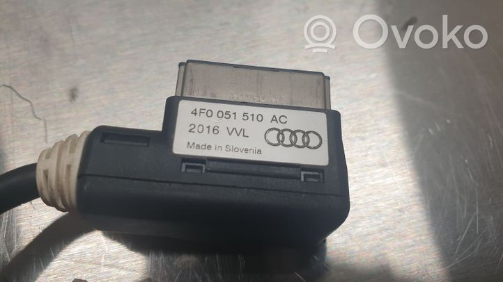 Audi A4 S4 B8 8K Presa connettore iPod 4F0051510AC