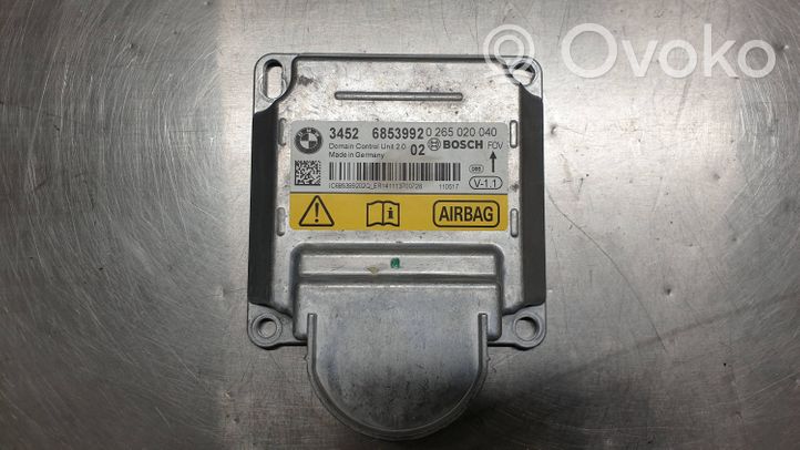 BMW X3 F25 Airbag control unit/module 6853992