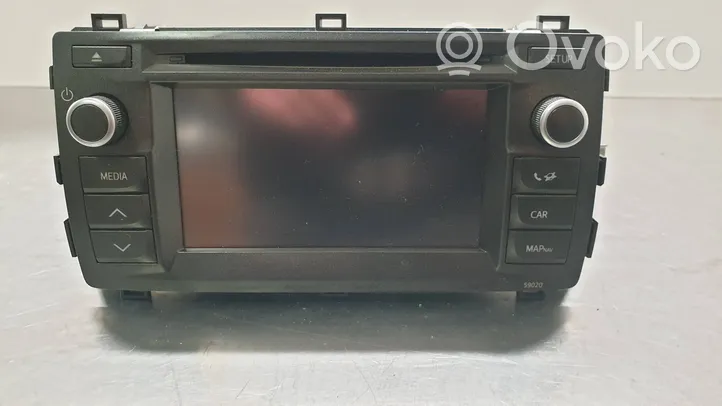 Toyota Auris E180 Radio/CD/DVD/GPS-pääyksikkö 8614002030