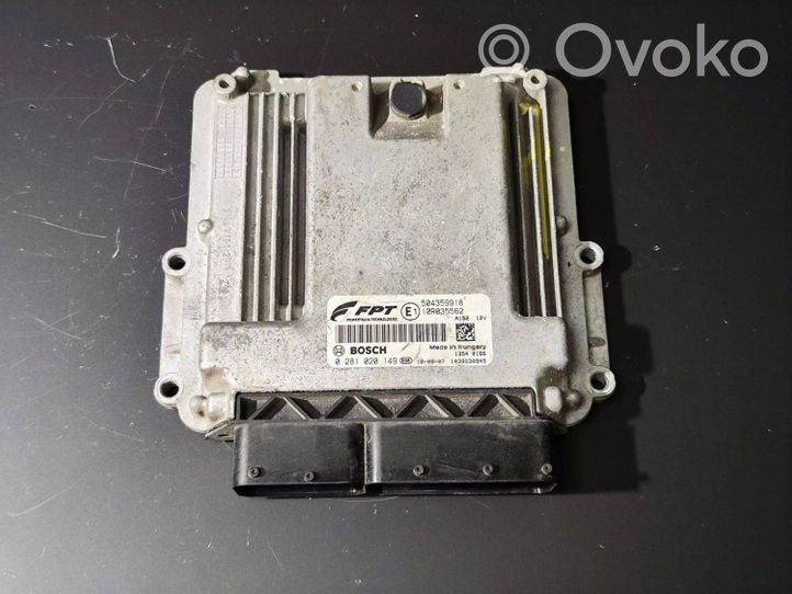 Iveco Daily 35 - 40.10 Блок управления двигателя 504359918