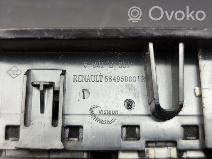 Opel Movano B Interruttore di regolazione livello altezza dei fari 684950001R