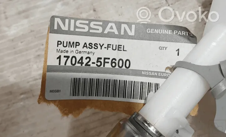 Nissan Micra Polttoainesäiliön pumppu 170425F600