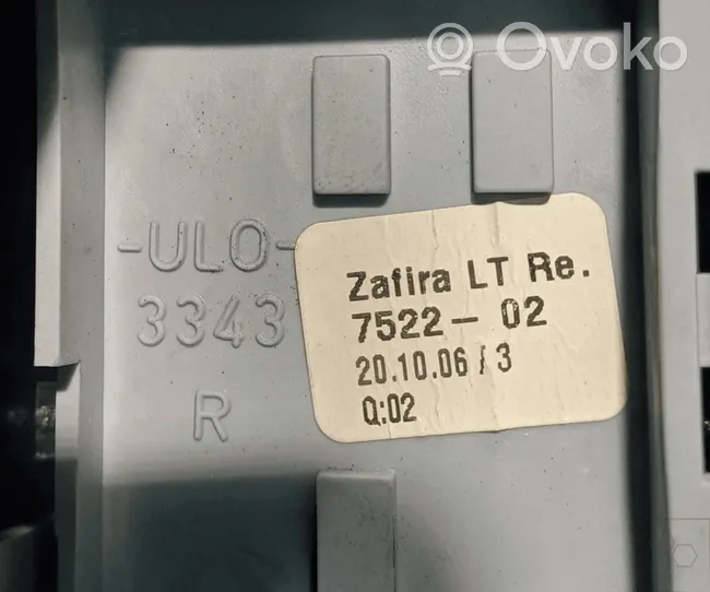 Opel Zafira A Luci posteriori 93190793