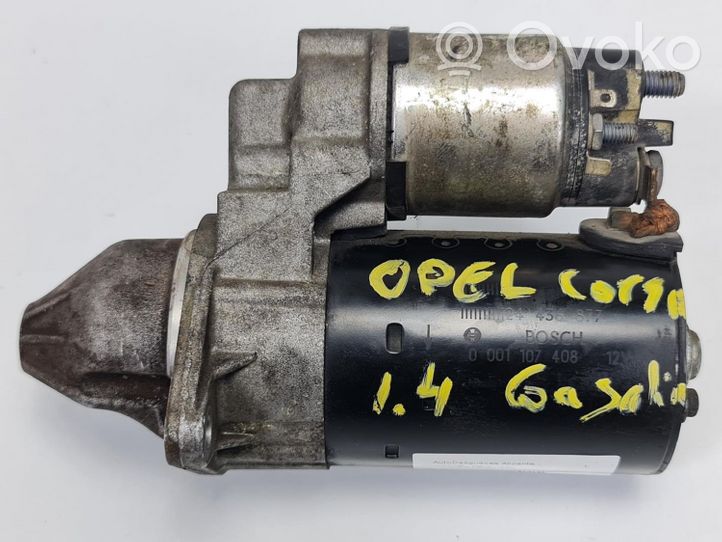 Opel Combo C Käynnistysmoottori 0001107408