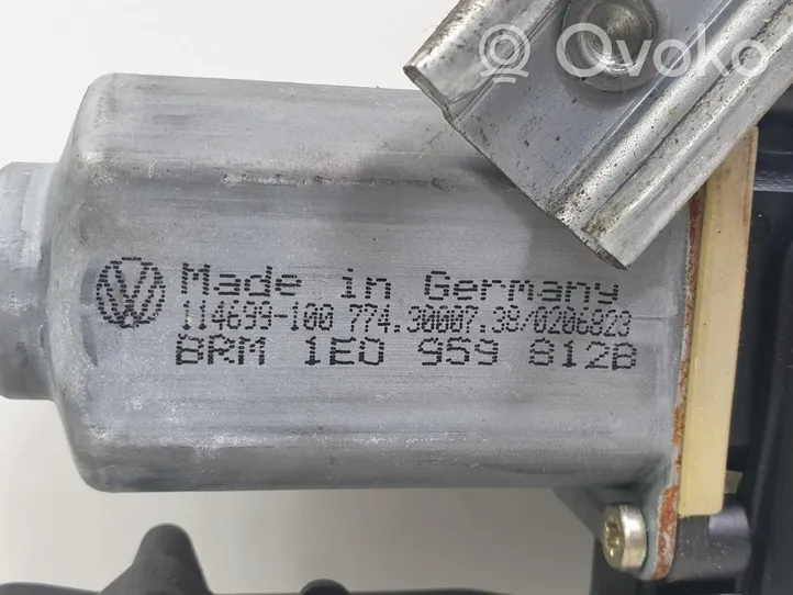 Volkswagen Golf III Elektryczny podnośnik szyby drzwi tylnych 1E0959812B