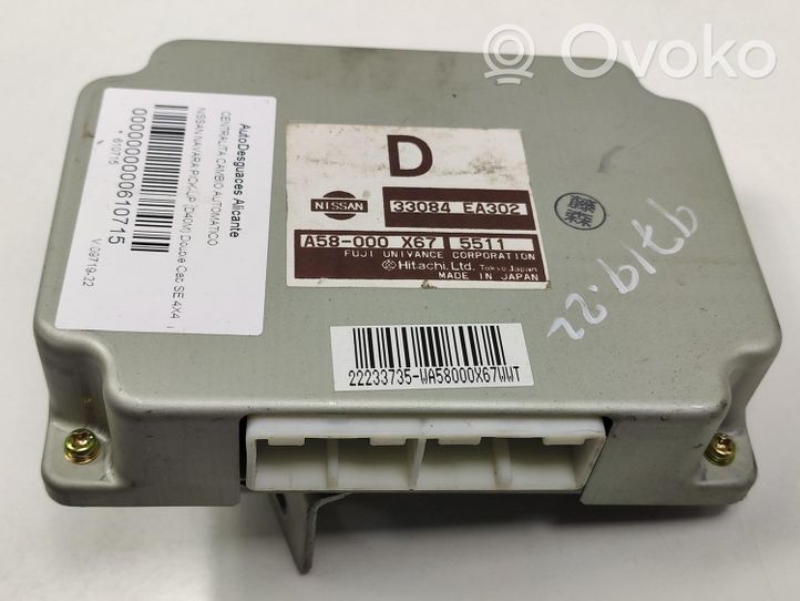 Nissan NP300 Module de contrôle de boîte de vitesses ECU 33084EA302