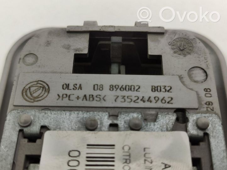 Citroen Nemo Panel oświetlenia wnętrza kabiny 735244962