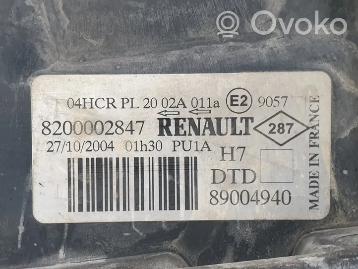 Mitsubishi Colt Phare frontale 8200002847