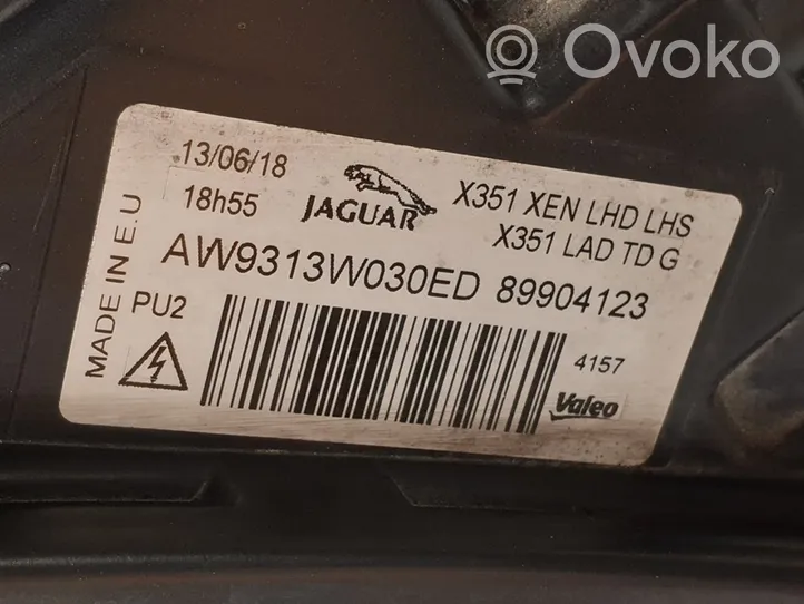 Jaguar XJ X351 Lampa przednia AW9313W030ED