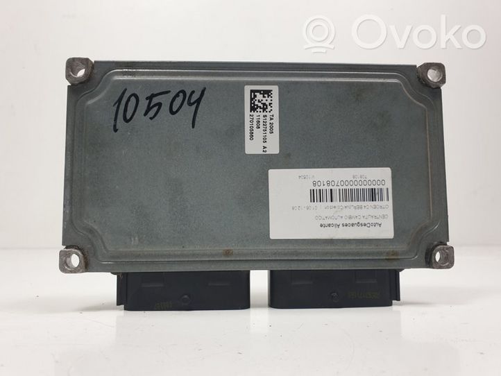 Citroen C4 I Vaihdelaatikon ohjainlaite/moduuli 9661983980