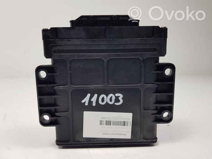 Audi Q7 4M Gearbox control unit/module 09D927750F