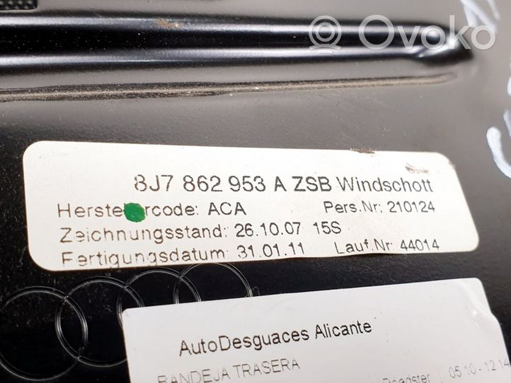 Audi TT TTS Mk2 Półka tylna bagażnika 8J7862953