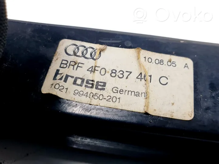 Audi A6 S6 C6 4F Alzacristalli della portiera anteriore con motorino 4F0837461C