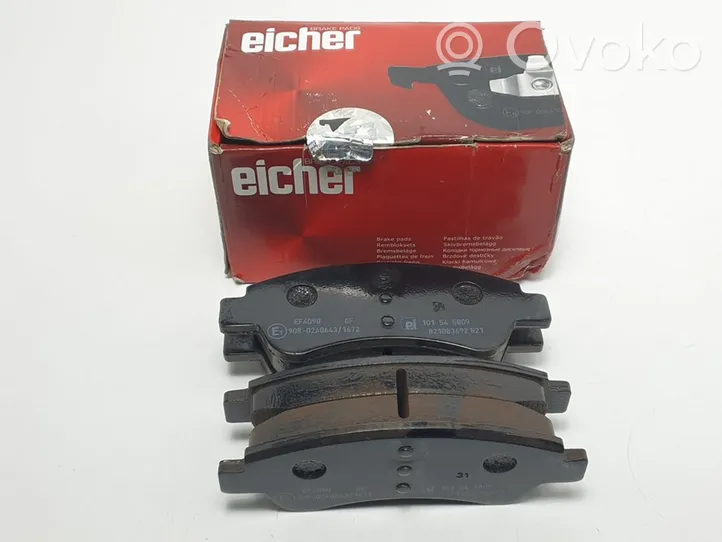 Peugeot 307 Brake pads (rear) 101545809