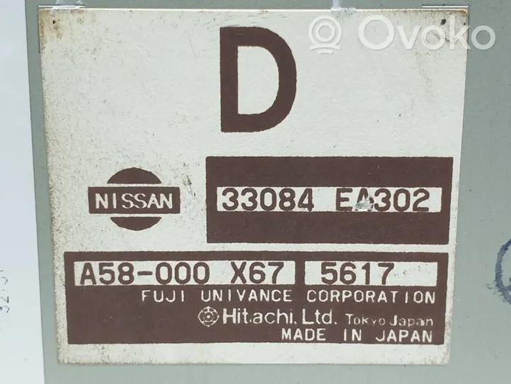 Nissan NP300 Vaihdelaatikon ohjainlaite/moduuli 33084EA302