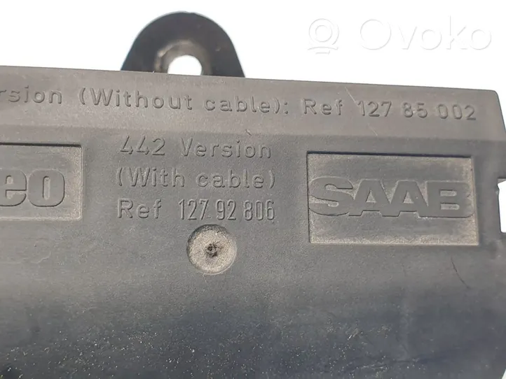 Saab 9-3 Ver2 Zamek klapy tylnej bagażnika 12785002