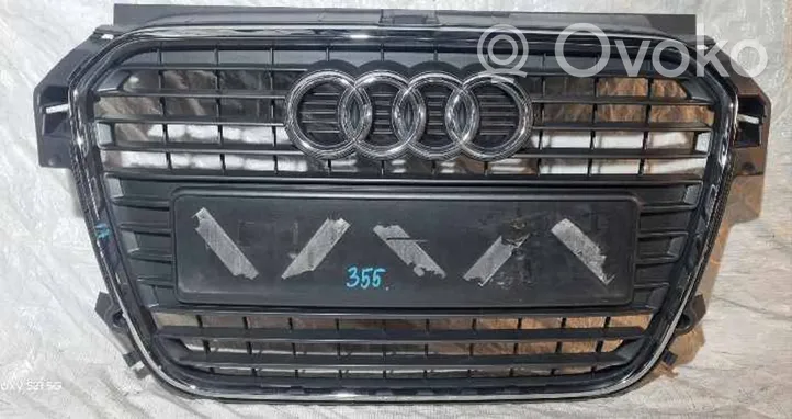 Audi A1 Front bumper upper radiator grill 