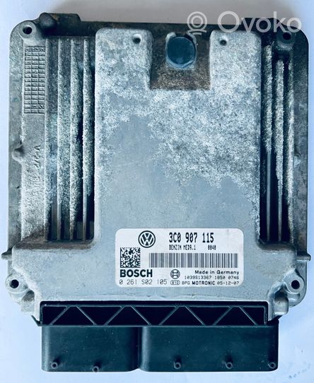 Volkswagen PASSAT B6 Sterownik / Moduł ECU 3C0907115