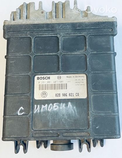 Volkswagen Caddy Dzinēja vadības bloks 028906021CQ