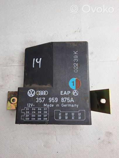 Volkswagen PASSAT B3 Durų elektronikos valdymo blokas 357959875A