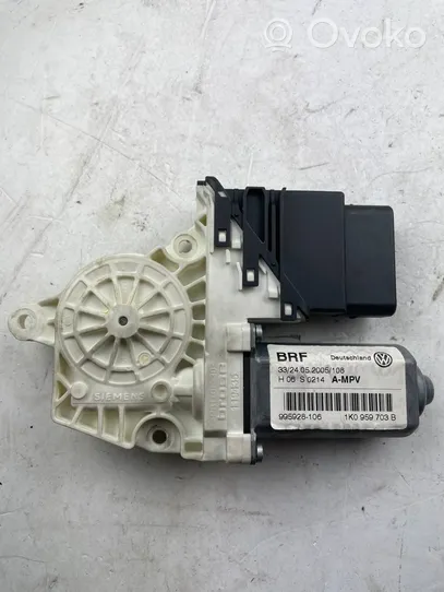 Volkswagen Touran I Rear door window regulator motor 1K0959703B