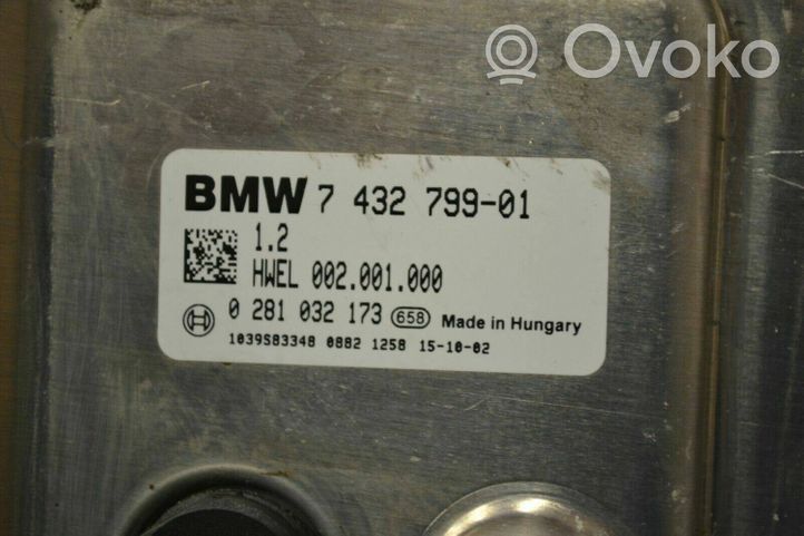 BMW 7 G11 G12 Sterownik / Moduł pompy wtryskowej 7432799