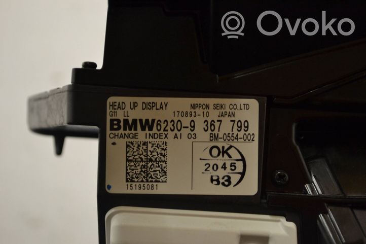 BMW 7 G11 G12 Écran d'affichage supérieur 9367799
