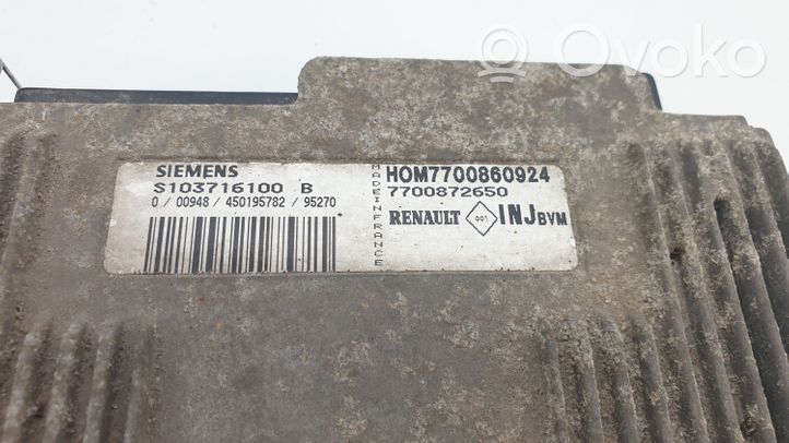 Renault Laguna I Calculateur moteur ECU 7700872650