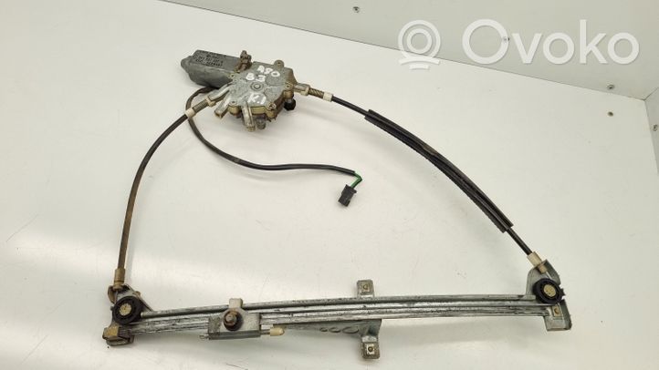 Audi 80 90 B3 Regulador de puerta delantera con motor 893959801B