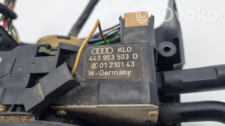 Audi 80 90 B3 Manetka / Przełącznik kierunkowskazów wycieraczek 443953503D