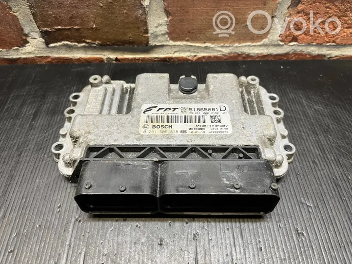 Fiat 500X Unité de commande, module ECU de moteur 51865081