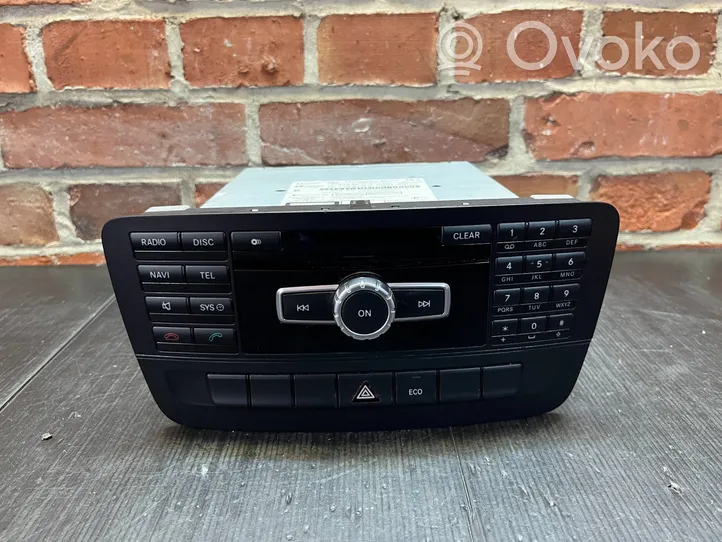 Mercedes-Benz B W246 W242 Radija/ CD/DVD grotuvas/ navigacija A2469007010