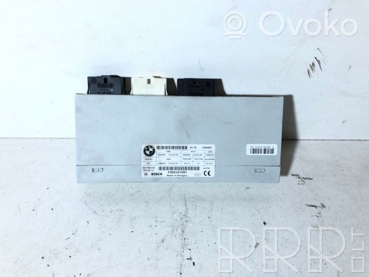 BMW 5 GT F07 Bagāžnieka pārsega vadības bloks 7284597