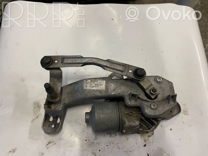 Mercedes-Benz S W221 Tringlerie et moteur d'essuie-glace avant A2218204342