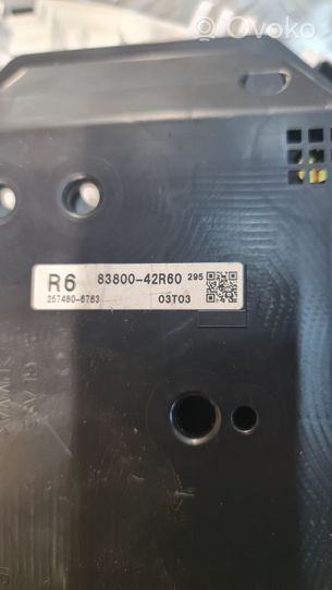 Toyota RAV 4 (XA40) Compteur de vitesse tableau de bord 8380042R60