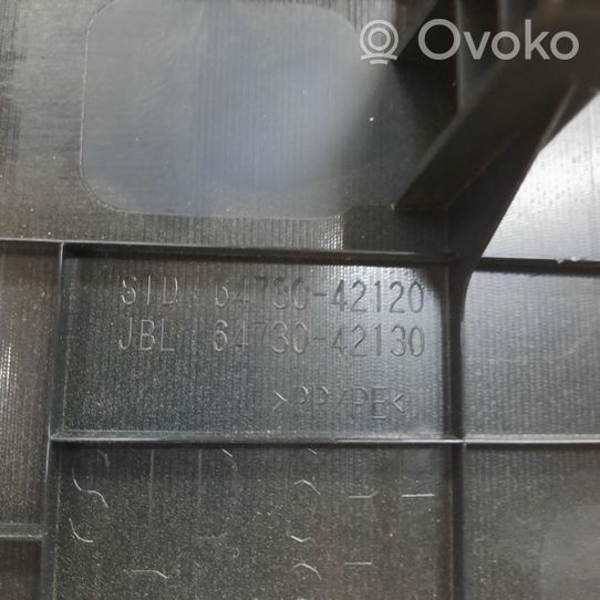 Toyota RAV 4 (XA40) Tavaratilan sivuverhoilu 6473042120