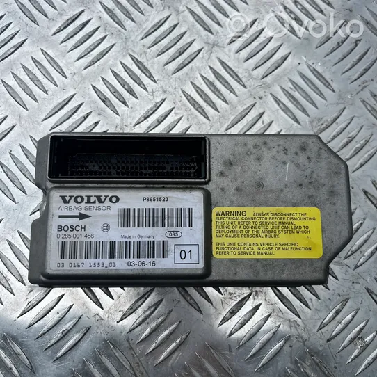 Volvo S80 Centralina/modulo airbag 8651523